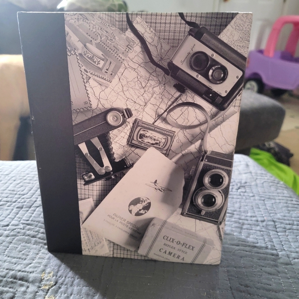 Photo Album, refillable, Burnes, see pictures for small flaws